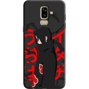 Черный чехол Uprint Samsung J810 Galaxy J8 2018 Учиха Итачи
