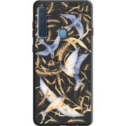Черный чехол Uprint Samsung A920 Galaxy A9 2018 Ластівки