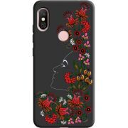 Черный чехол Uprint Xiaomi Redmi Note 6 Pro 3D Ukrainian Muse
