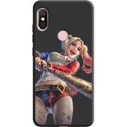Черный чехол Uprint Xiaomi Redmi Note 6 Pro Happy Harley Quinn