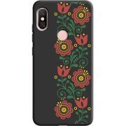 Черный чехол Uprint Xiaomi Redmi Note 6 Pro Ethno