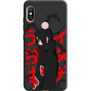 Черный чехол Uprint Xiaomi Redmi Note 6 Pro Учиха Итачи