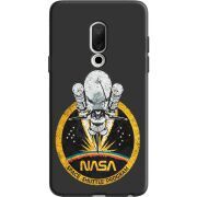 Черный чехол Uprint Meizu 15 NASA Spaceship