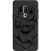 Черный чехол Uprint Meizu 15 Bear King