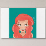 Печать на холсте 60 на 40 сантиметров 