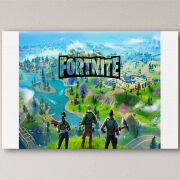 Печать на холсте 60 на 40 сантиметров Fortnite
