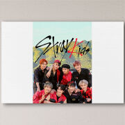 Печать на холсте 60 на 40 сантиметров Stray Kids Boy Band