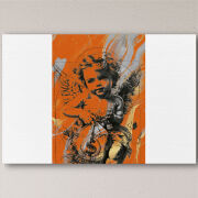 Печать на холсте 60 на 40 сантиметров 