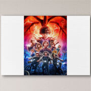 Печать на холсте 60 на 40 сантиметров 