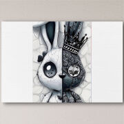 Печать на холсте 60 на 40 сантиметров 