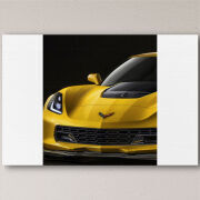 Печать на холсте 60 на 40 сантиметров Corvette Z06