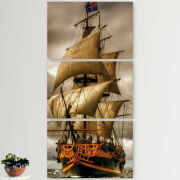 Модульные картины горизонтальные  60 на 40 3шт 