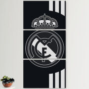Модульные картины горизонтальные  60 на 40 3шт Real Football
