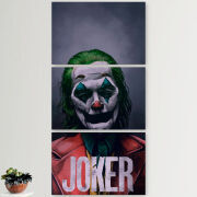 Модульные картины горизонтальные  60 на 40 3шт Joker