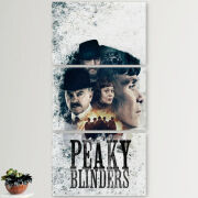 Модульные картины горизонтальные  60 на 40 3шт Peaky Blinders Poster