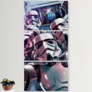 Модульные картины горизонтальные  60 на 40 3шт Stormtroopers