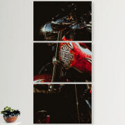 Модульные картины горизонтальные  60 на 40 3шт Harley