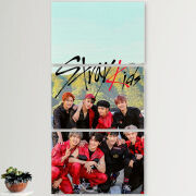 Модульные картины горизонтальные  60 на 40 3шт Stray Kids Boy Band