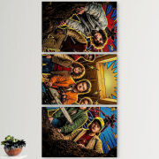 Модульные картины горизонтальные  60 на 40 3шт 