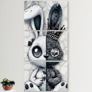 Модульные картины горизонтальные  60 на 40 3шт 