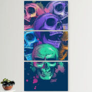 Модульные картины горизонтальные  60 на 40 3шт 