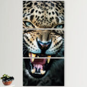 Модульные картины горизонтальные  60 на 40 3шт 