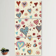 Модульные картины горизонтальные  60 на 40 3шт Be my Valentine