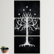 Модульные картины горизонтальные  60 на 40 3шт Fantasy Tree