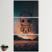 Модульные картины горизонтальные  60 на 40 3шт 