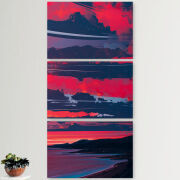 Модульные картины горизонтальные  60 на 40 3шт Heaven b