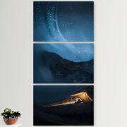 Модульные картины горизонтальные  60 на 40 3шт Nowhere