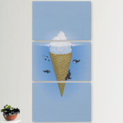 Модульные картины горизонтальные  60 на 40 3шт 