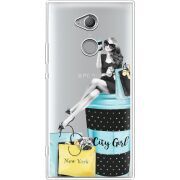 Прозрачный чехол Uprint Sony Xperia XA2 Ultra H4213 City Girl