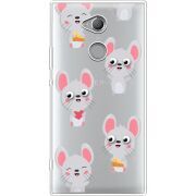 Прозрачный чехол Uprint Sony Xperia XA2 Ultra H4213 с 3D-глазками Mouse