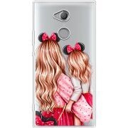 Прозрачный чехол Uprint Sony Xperia XA2 Ultra H4213 Mouse Girls