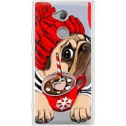 Прозрачный чехол Uprint Sony Xperia XA2 Ultra H4213 Winter Puggy