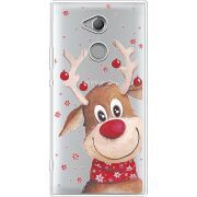 Прозрачный чехол Uprint Sony Xperia XA2 Ultra H4213 Winter Deer