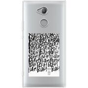 Прозрачный чехол Uprint Sony Xperia XA2 Ultra H4213 Blah Blah