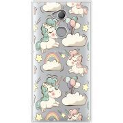 Прозрачный чехол Uprint Sony Xperia XA2 Ultra H4213 Unicorns
