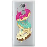 Прозрачный чехол Uprint Sony Xperia XA2 Ultra H4213 Donuts