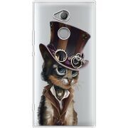 Прозрачный чехол Uprint Sony Xperia XA2 Ultra H4213 Steampunk Cat