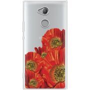 Прозрачный чехол Uprint Sony Xperia XA2 Ultra H4213 Red Poppies