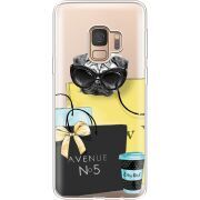 Прозрачный чехол Uprint Samsung G960 Galaxy S9 Fashion Pug