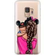 Прозрачный чехол Uprint Samsung G960 Galaxy S9 Mouse Mommy