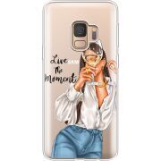 Прозрачный чехол Uprint Samsung G960 Galaxy S9 Live The Moment