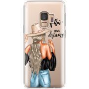 Прозрачный чехол Uprint Samsung G960 Galaxy S9 Follow Your Dreams