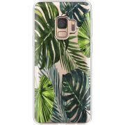 Прозрачный чехол Uprint Samsung G960 Galaxy S9 Palm Tree