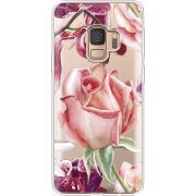 Прозрачный чехол Uprint Samsung G960 Galaxy S9 Rose