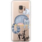 Прозрачный чехол Uprint Samsung G960 Galaxy S9 Just Love