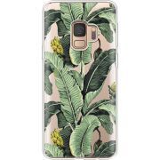 Прозрачный чехол Uprint Samsung G960 Galaxy S9 Banana Leaves